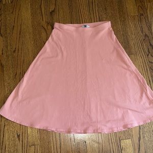 Hardtail rustic pink skater skirt
